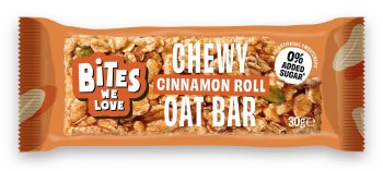 Bites We Love Cinnamon Roll Oat Bar