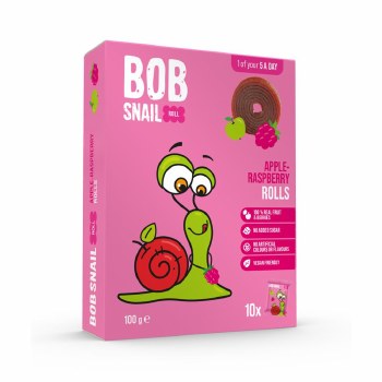 Bob Snail Apple Raspberry Rolls