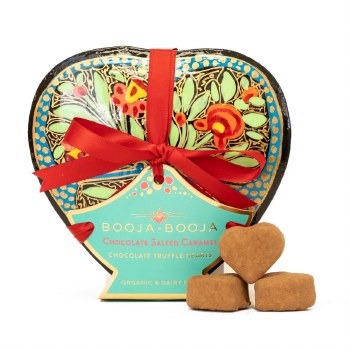 Booja Booja Chocolate Truffle Hearts Salted Caramel