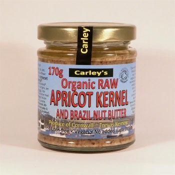 Carleys Organic Raw Apricot Kernal Butter