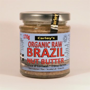 Carleys Raw Brazil Butter Organic