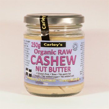 Carleys Organic Raw Cashewnut Butter