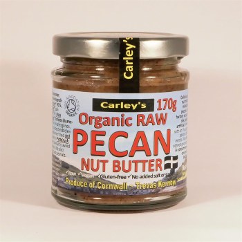 Carleys Raw Pecan Butter Organic