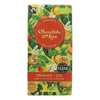 Chocolate and Love Orange 65%
