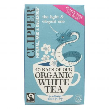 Clipper Organic White Tea 40 bag