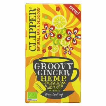 Clipper Organic Groovy Ginger Hemp Infusion