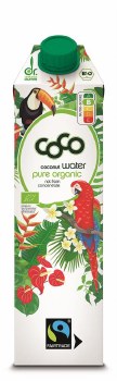 Coco Organic Pure Coconut Water 1l