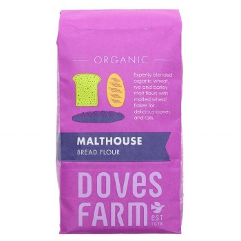 Doves Organic Malthouse Bread Flour 1kg
