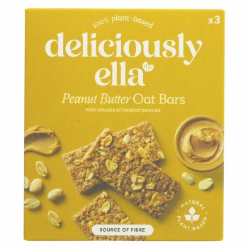 Deliciously Ella Peanut Butter Oat Bars