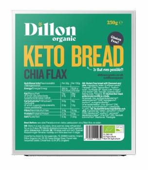 Dillon Organic Chia Flax Keto Bread