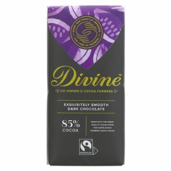 Divine 85% Dark Chocolate