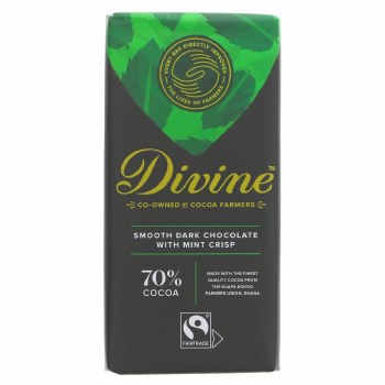 Divine 70% Dark Mint Chocolate