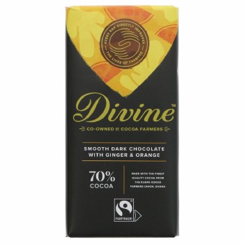 Divine Dark Chocolate Ginger & Orange