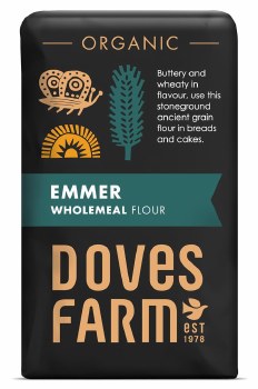 Doves Organic Emmer Flour Wholemeal 1kg