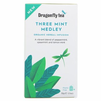 Dragonfly Tea Organic Three Mint Medley