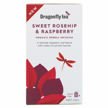 Dragonfly Tea Organic Sweet Rosehip & Raspberry