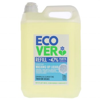 Ecover Washing Up Liquid Camomile & Clementine 5L