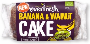 Everfresh Organic Banana & Walnut Cake
