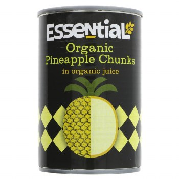 Essential Organic Pineapple Chunks 400g