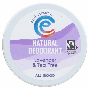 Earth Conscious Deodorant Lavender Tin