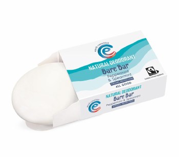 Earth Conscious Bare Bar Peppermint & Spearmint Deodorant