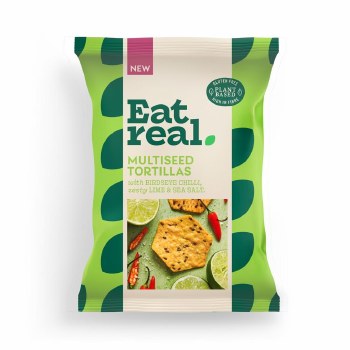 Eat Real Multiseed Tortillas Chilli, Lime & Sea Salt