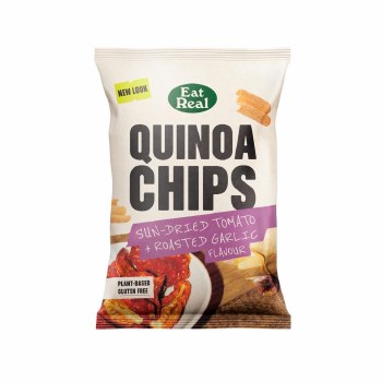 Eat Real Quinoa Chips Sundried Tomato and Garlic