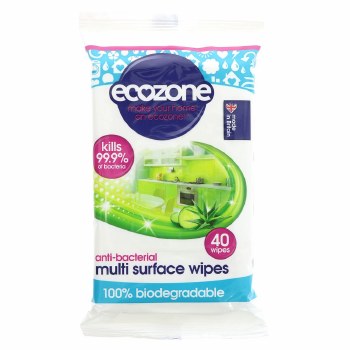 Ecozone Biodegradable Multi Surface Wipes