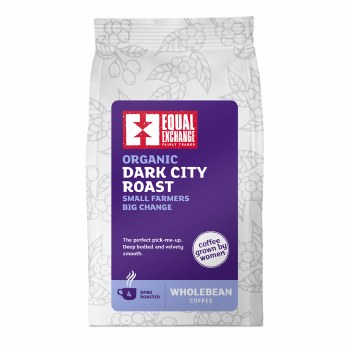 Equal Exchange Organic Dark City Coffee Beans 227g