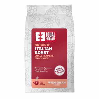 Equal Exchange Organic Italian Blend Coffee Beans 227g