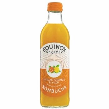 Equinox Sicilian Orange & Yuzu Kombucha