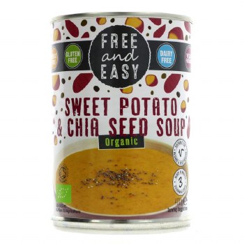 Free & Easy Sweet Potato & Chia Soup