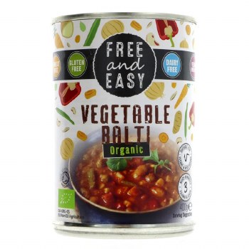 Free & Easy Vegetable Balti