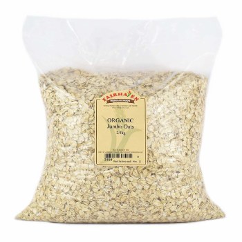 Fairhaven Wholefoods Organic Jumbo Oats 2500g