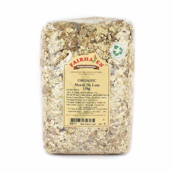 Fairhaven Wholefoods Organic Muesli Deluxe 1000g