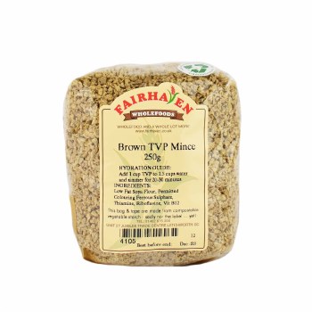 Fairhaven Wholefoods Brown TVP Mince 250g