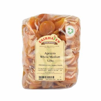 Fairhaven Wholefoods Whole Apricots 1250g