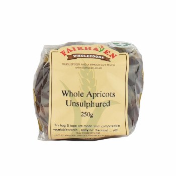Fairhaven Wholefoods Unsulphured Apricots 250g