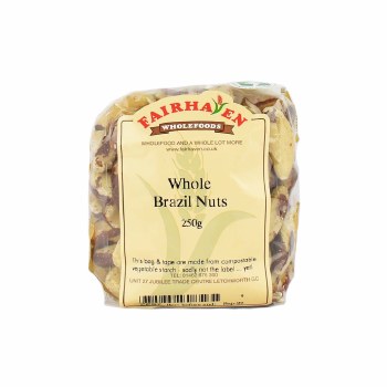 Fairhaven Wholefoods Whole Brazils 250g