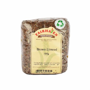 Fairhaven Wholefoods Brown Linseed 500g