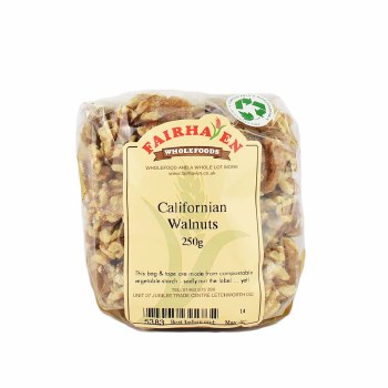 Fairhaven Wholefoods Californian Walnuts 250g