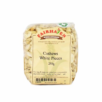 Fairhaven Wholefoods Cashew Pieces 250g