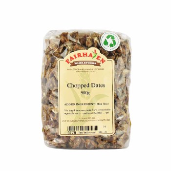 Fairhaven Wholefoods Chopped Dates 500g