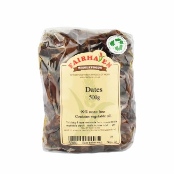Fairhaven Wholefoods Dates 99% Stone Free 500g