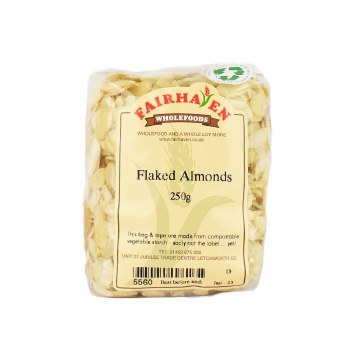 Fairhaven Wholefoods Flaked Almonds 250g