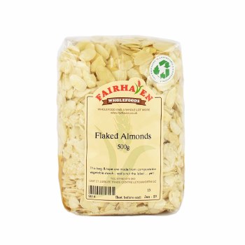 Fairhaven Wholefoods Flaked Almonds 500g