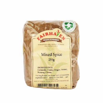 Fairhaven Wholefoods Mixed Spice 250g