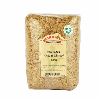 Fairhaven Wholefoods Organic Golden Linseed 1250g