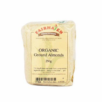Fairhaven Wholefoods Organic Ground Almonds 250g