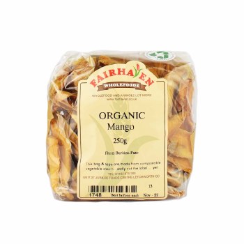 Fairhaven Wholefoods Organic Mango Slices 250g
